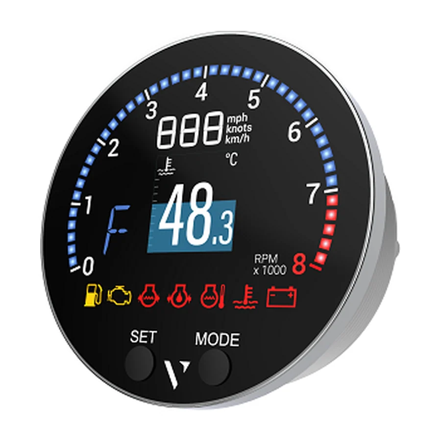 VMH-35 Multifunction color display with embedded 10 Hz GNSS receiver NMEA 2000 certify